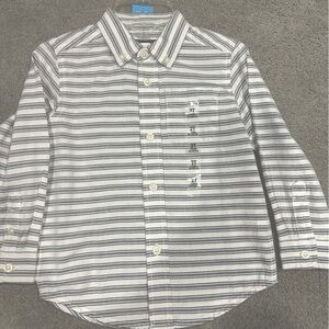 Toddler Boys Long Sleeve Dress Shirt